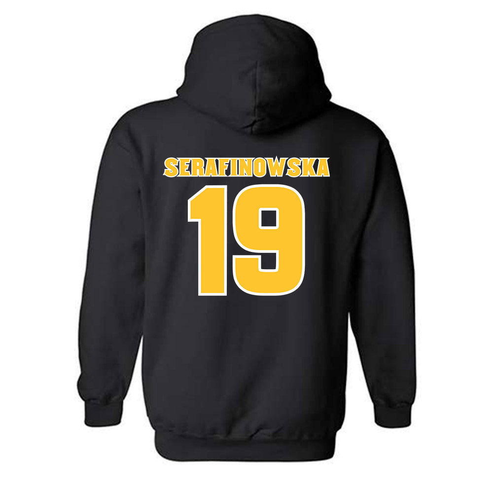 Arizona State - NCAA Women's Volleyball : Antonina Serafinowska - Replica Shersey Hooded Sweatshirt-1