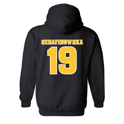 Arizona State - NCAA Women's Volleyball : Antonina Serafinowska - Replica Shersey Hooded Sweatshirt-1
