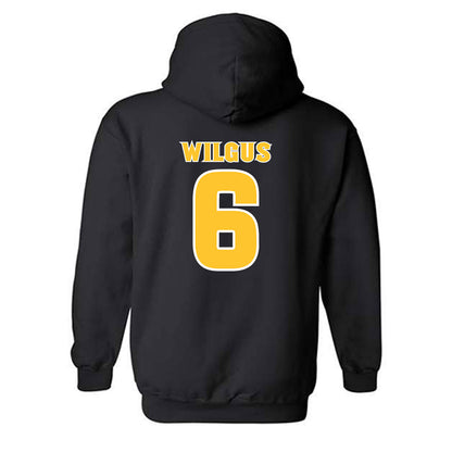 Arizona State - NCAA Women's Volleyball : Jadyn Wilgus - Replica Shersey Hooded Sweatshirt