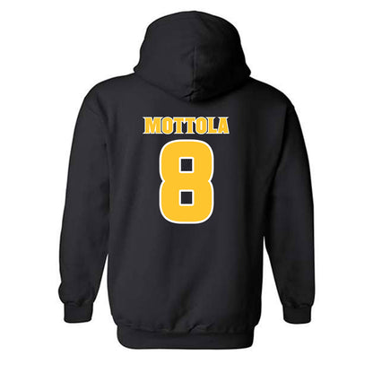 Arizona State - NCAA Women's Volleyball : Elle Mottola - Replica Shersey Hooded Sweatshirt-1