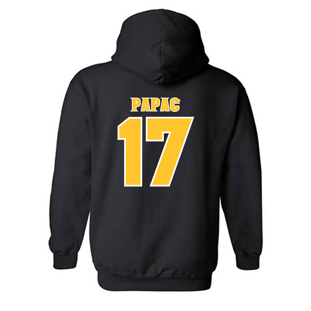 Arizona State - NCAA Women's Volleyball : Aurora Papac - Replica Shersey Hooded Sweatshirt-1
