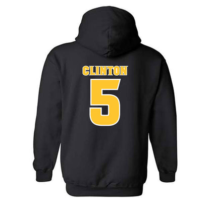Arizona State - NCAA Women's Volleyball : Aniya Clinton - Replica Shersey Hooded Sweatshirt-1