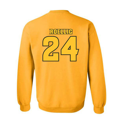 Arizona State - NCAA Baseball : Austen Roellig - Replica Shersey Crewneck Sweatshirt-1