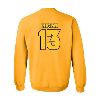 Arizona State - NCAA Baseball : Coen Niclai - Replica Shersey Crewneck Sweatshirt-1