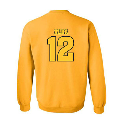 Arizona State - NCAA Baseball : Jaden Alba - Replica Shersey Crewneck Sweatshirt-1