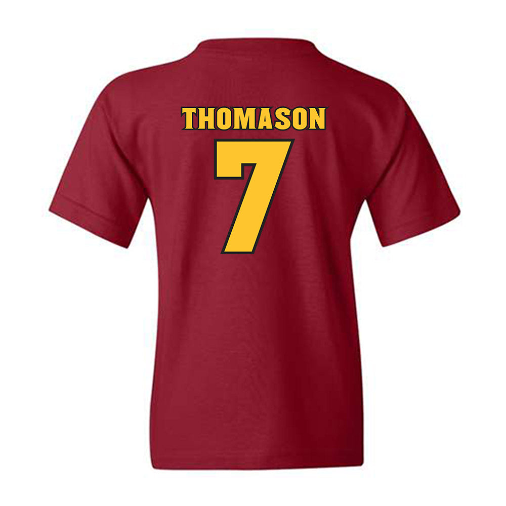 Arizona State - NCAA Women's Soccer : Tatum Thomason - Replica Shersey Youth T-Shirt-1