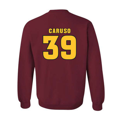 Arizona State - NCAA Baseball : Ryan Caruso - Replica Shersey Crewneck Sweatshirt-1