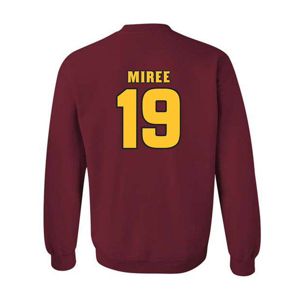 Arizona State - NCAA Football : Landen Miree - Replica Shersey Crewneck Sweatshirt-1