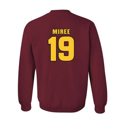 Arizona State - NCAA Football : Landen Miree - Replica Shersey Crewneck Sweatshirt-1
