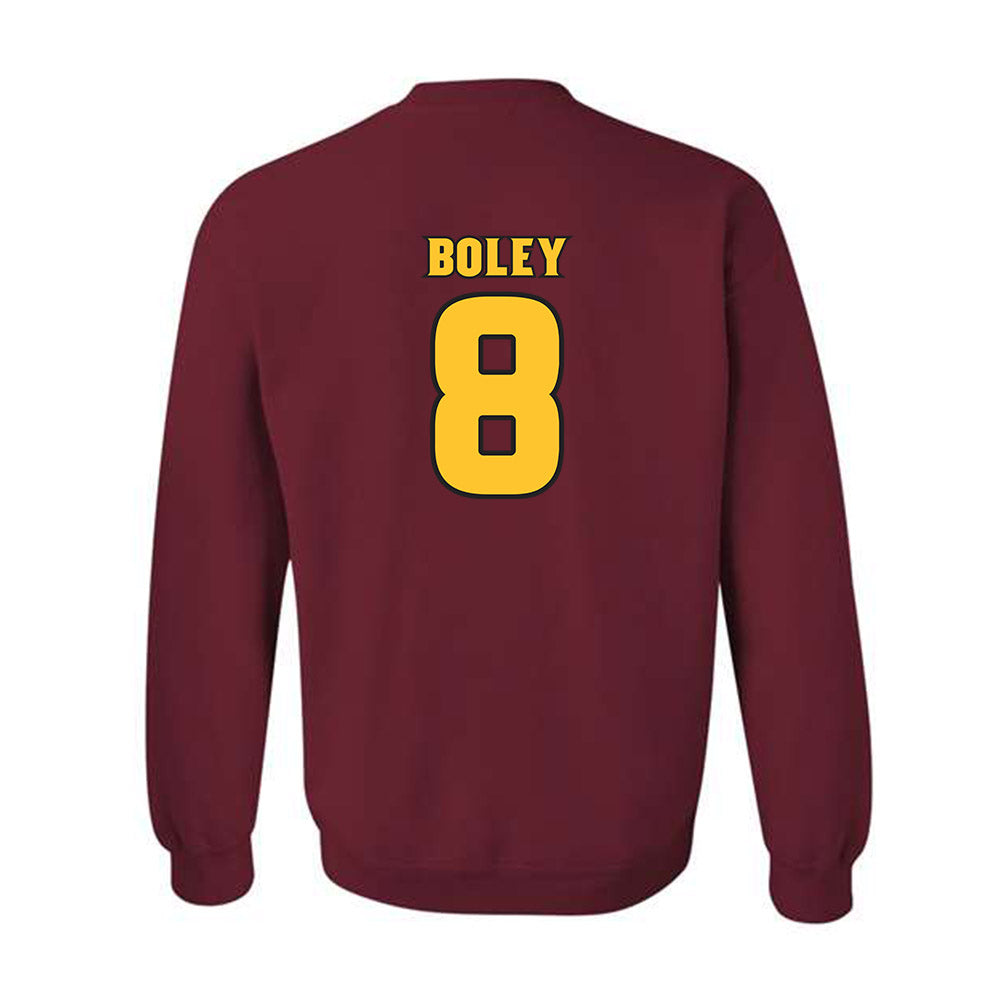 Arizona State - NCAA Football : Cutter Boley - Replica Shersey Crewneck Sweatshirt-1