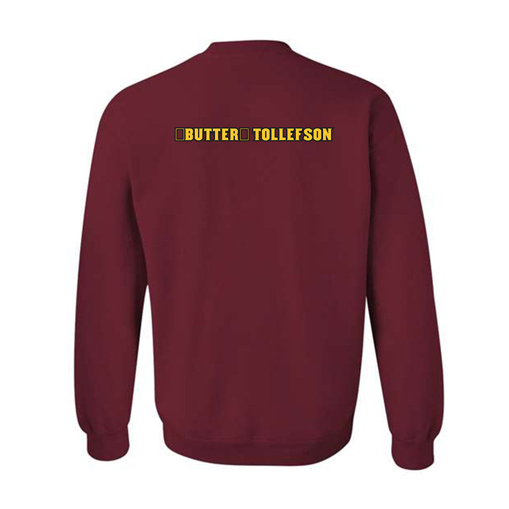 Arizona State - NCAA Football : Michael "Butter" Tollefson - Replica Shersey Crewneck Sweatshirt-1