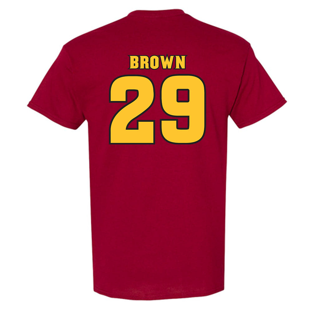 Arizona State - NCAA Baseball : Tommy Brown - Replica Shersey T-Shirt-1