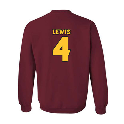 Arizona State - NCAA Women's Volleyball : Ella Lewis - Replica Shersey Crewneck Sweatshirt-1