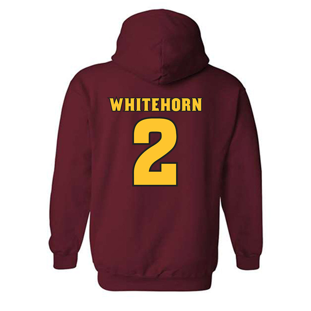 Arizona State - NCAA Women's Basketball : Ruby Whitehorn - Replica Shersey Hooded Sweatshirt-1