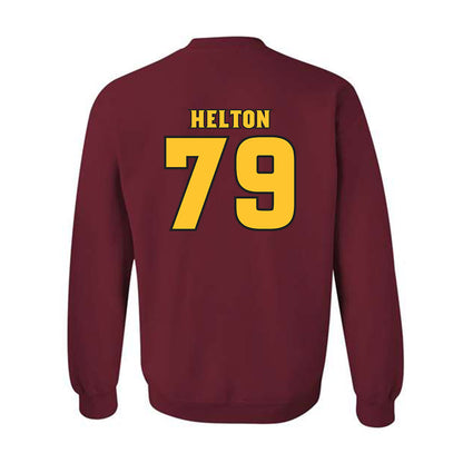 Arizona State - NCAA Football : Brent Helton - Replica Shersey Crewneck Sweatshirt-1