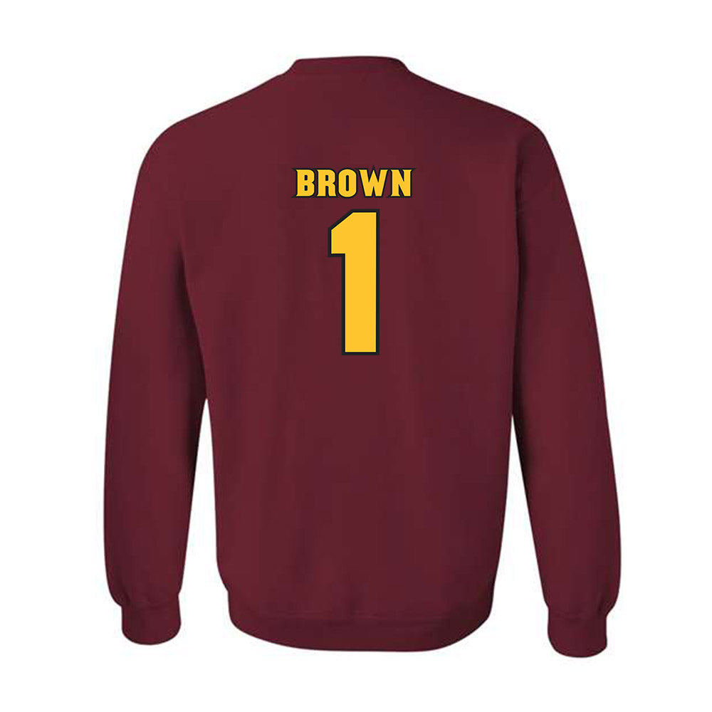 Arizona State - NCAA Football : Kyson Brown - Replica Shersey Crewneck Sweatshirt-1