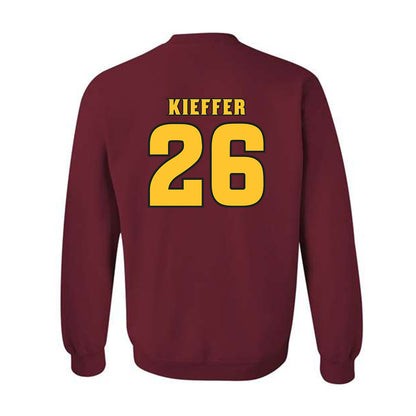 Arizona State - NCAA Football : Carston Kieffer - Replica Shersey Crewneck Sweatshirt-1