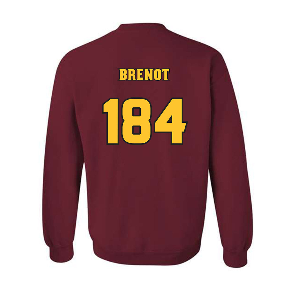 Arizona State - NCAA Wrestling : Aidan Brenot - Replica Shersey Crewneck Sweatshirt-1