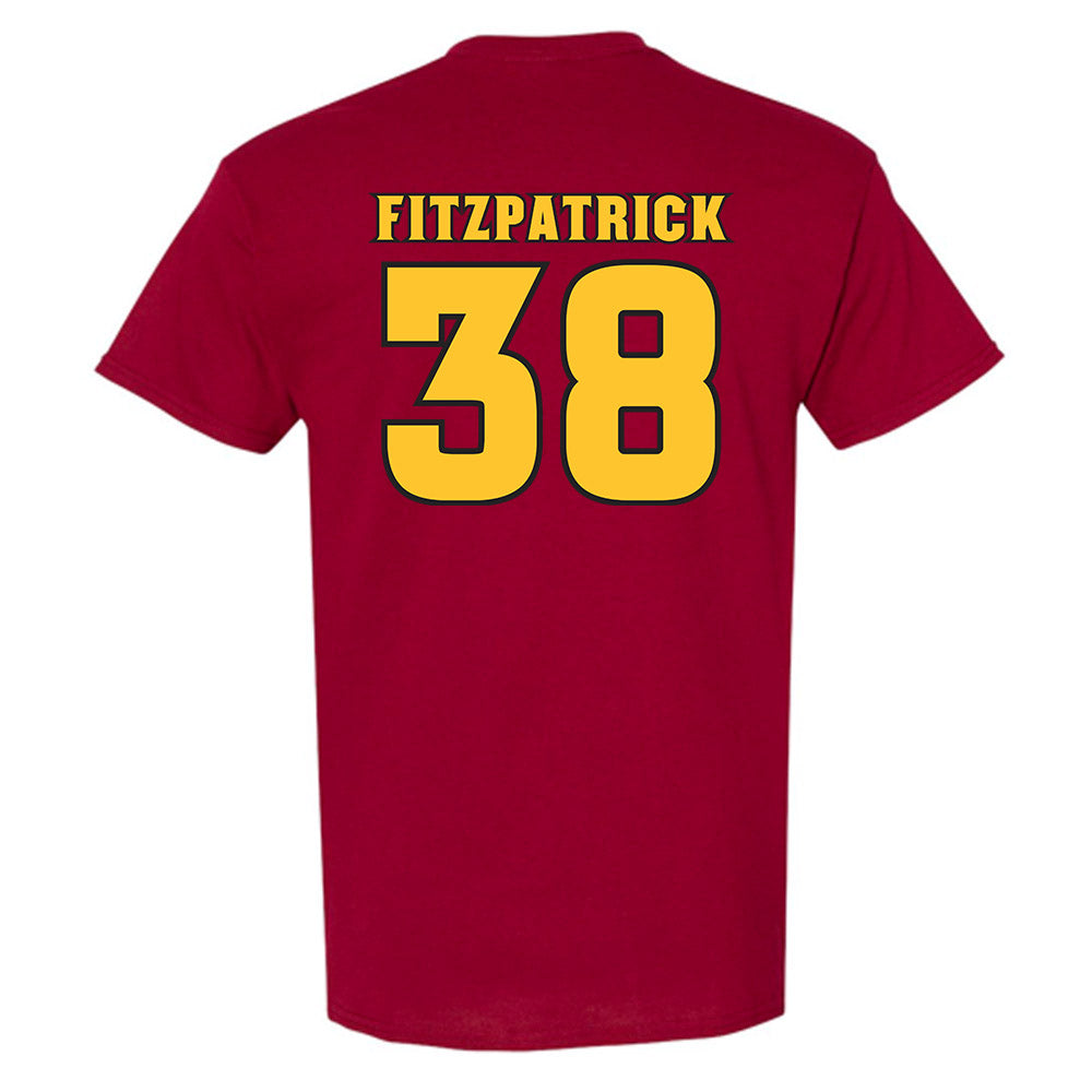 Arizona State - NCAA Baseball : Sean Fitzpatrick - Replica Shersey T-Shirt-1
