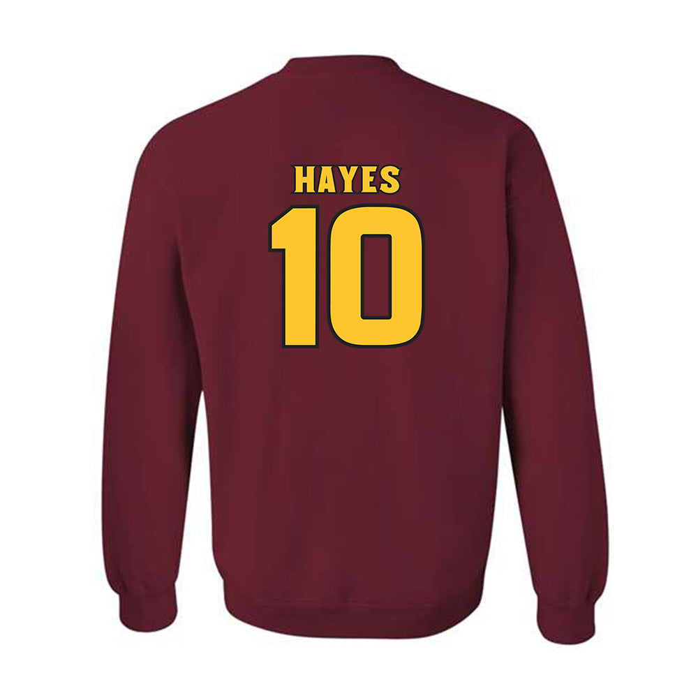 Arizona State - NCAA Women's Basketball : Acacia Hayes - Replica Shersey Crewneck Sweatshirt-1