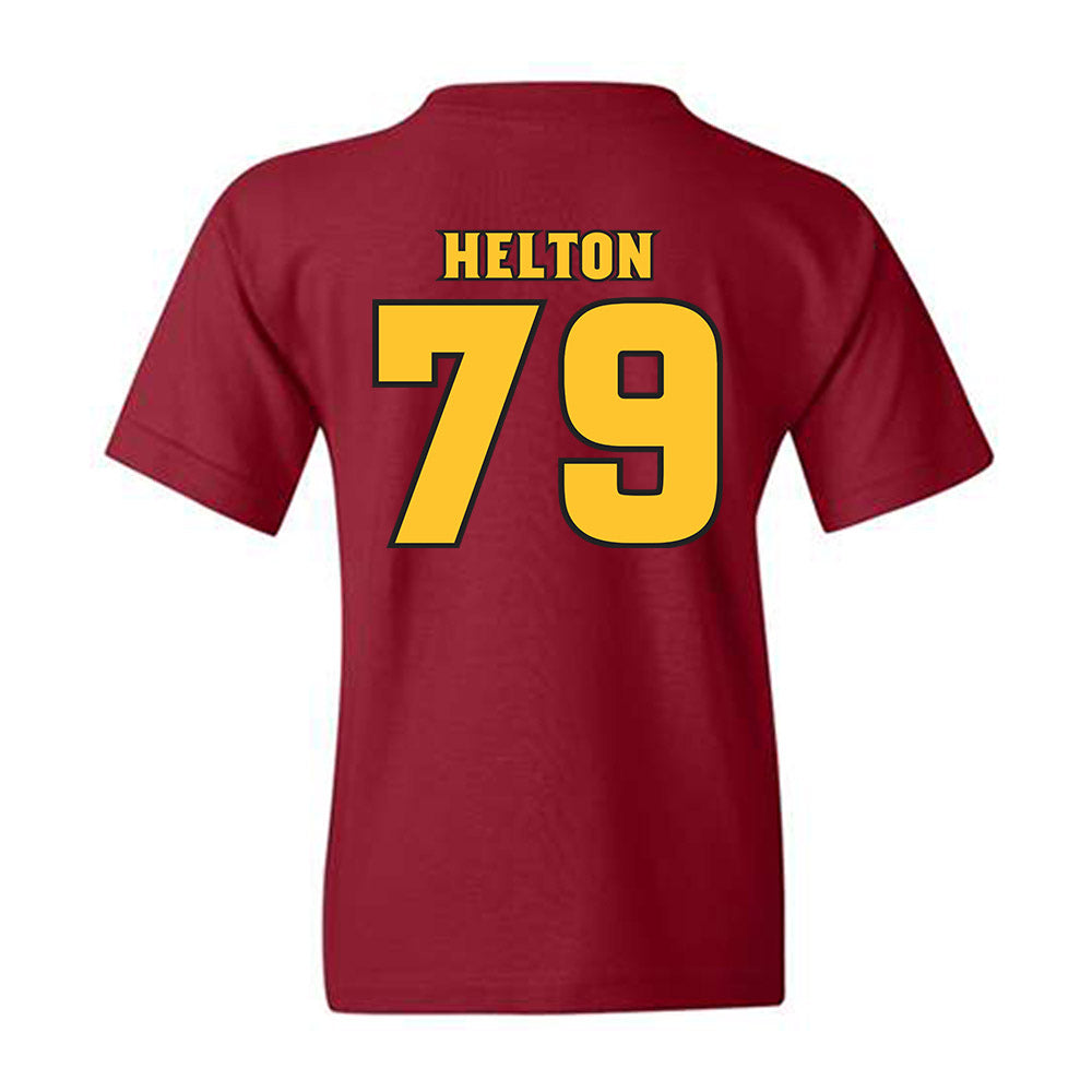 Arizona State - NCAA Football : Brent Helton - Replica Shersey Youth T-Shirt-1