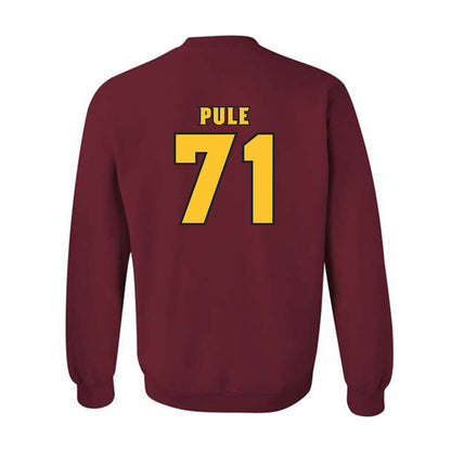 Arizona State - NCAA Football : Makua Pule - Replica Shersey Crewneck Sweatshirt