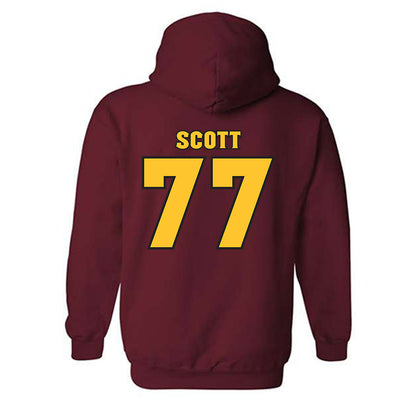 Arizona State - NCAA Football : Kyle Scott - Replica Shersey Hooded Sweatshirt-1