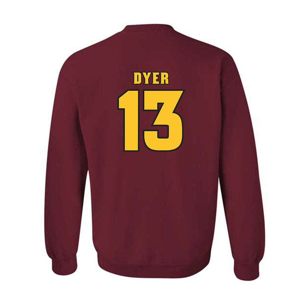 Arizona State - NCAA Football : Cameron Dyer - Replica Shersey Crewneck Sweatshirt-1