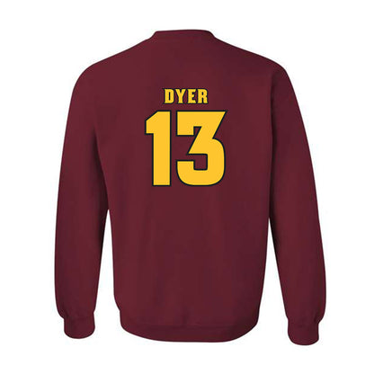 Arizona State - NCAA Football : Cameron Dyer - Replica Shersey Crewneck Sweatshirt-1