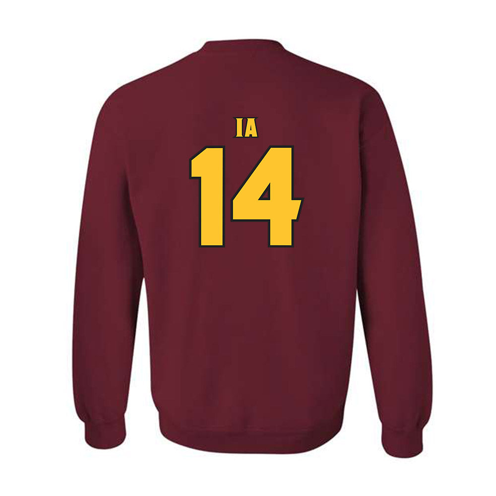 Arizona State - NCAA Football : AJ Ia - Replica Shersey Crewneck Sweatshirt-1