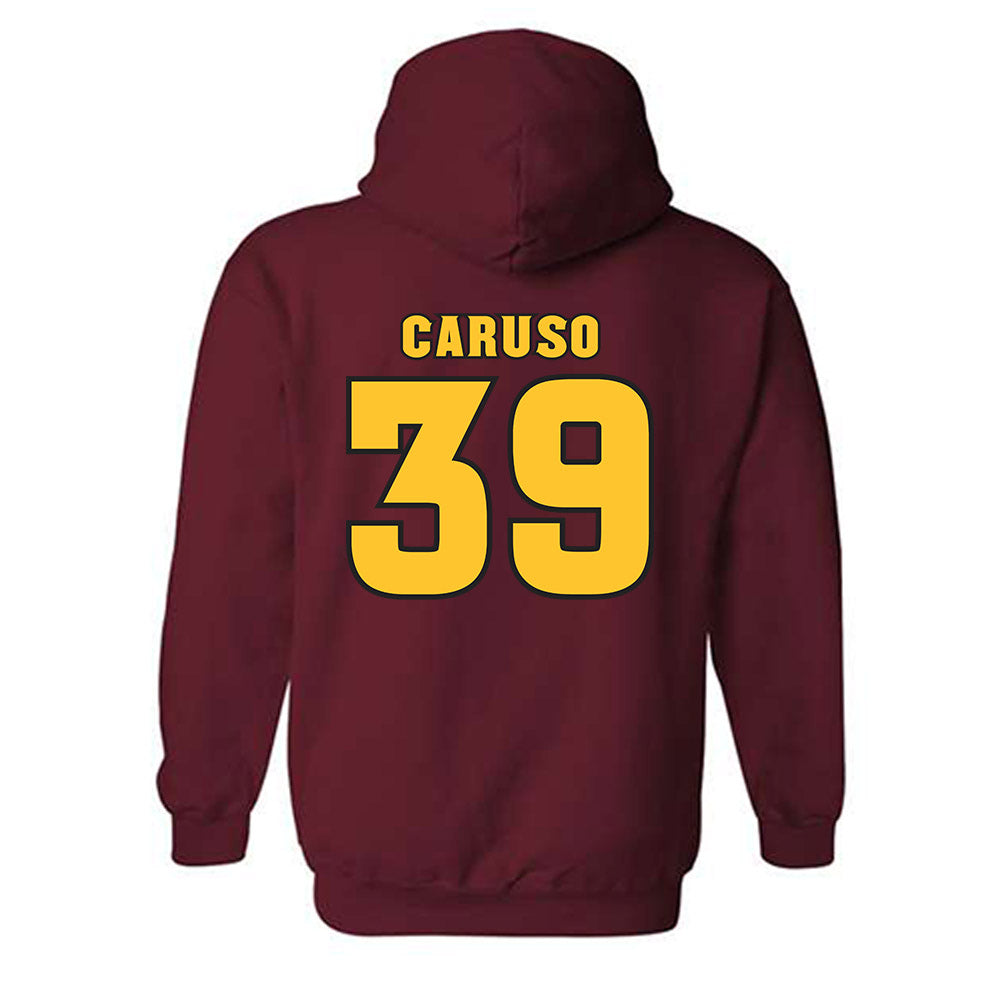 Arizona State - NCAA Baseball : Ryan Caruso - Replica Shersey Hooded Sweatshirt-1