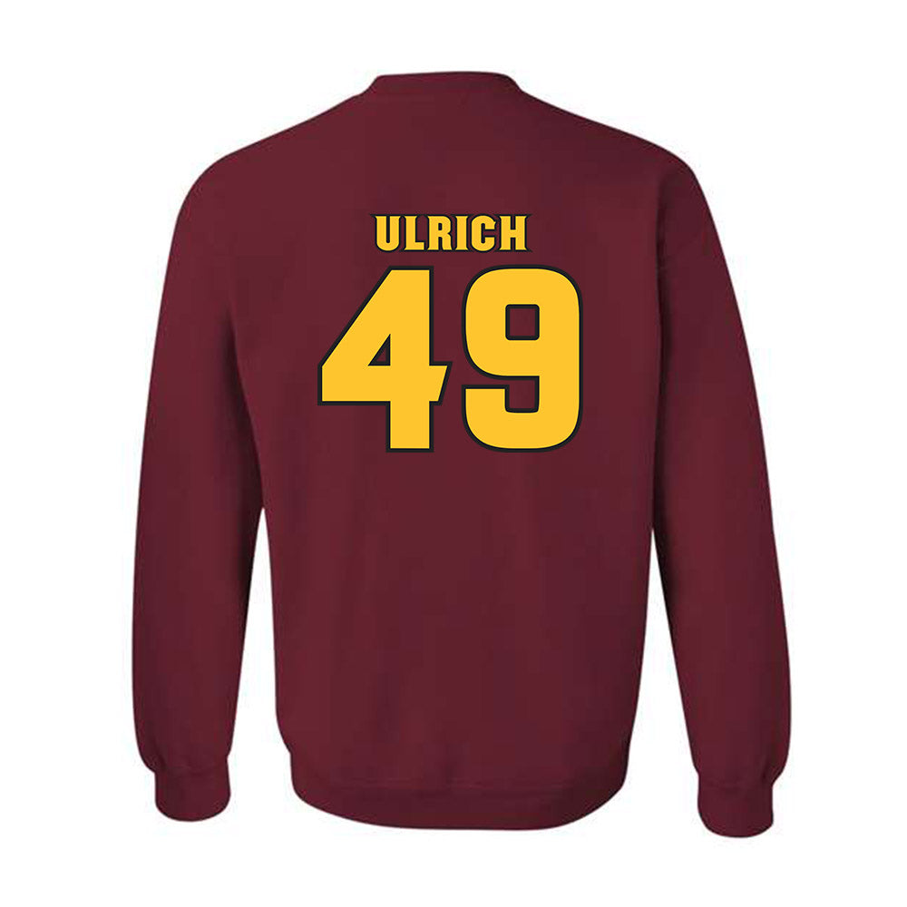 Arizona State - NCAA Softball : Brooklyn Ulrich - Replica Shersey Crewneck Sweatshirt-1