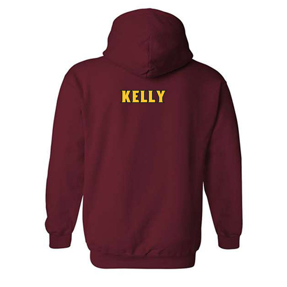 Arizona State - NCAA Women's Gymnastics : Delanie Kelly - Replica Shersey Hooded Sweatshirt-1