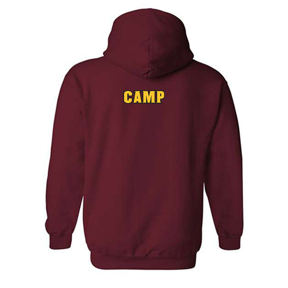 Arizona State - NCAA Wrestling : Caleb Camp - Replica Shersey Hooded Sweatshirt