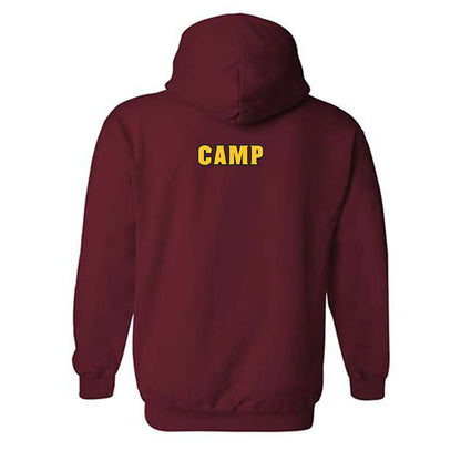 Arizona State - NCAA Wrestling : Caleb Camp - Replica Shersey Hooded Sweatshirt