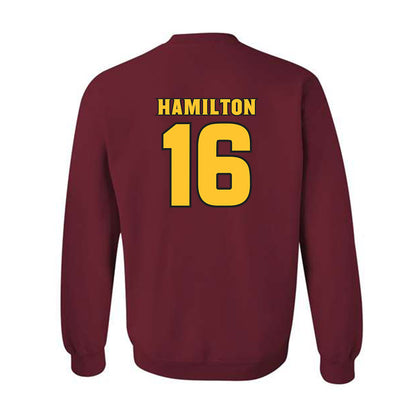 Arizona State - NCAA Football : Jaren Hamilton - Replica Shersey Crewneck Sweatshirt-1