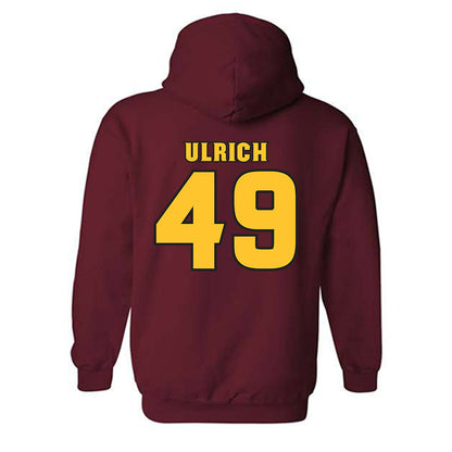 Arizona State - NCAA Softball : Brooklyn Ulrich - Replica Shersey Hooded Sweatshirt-1
