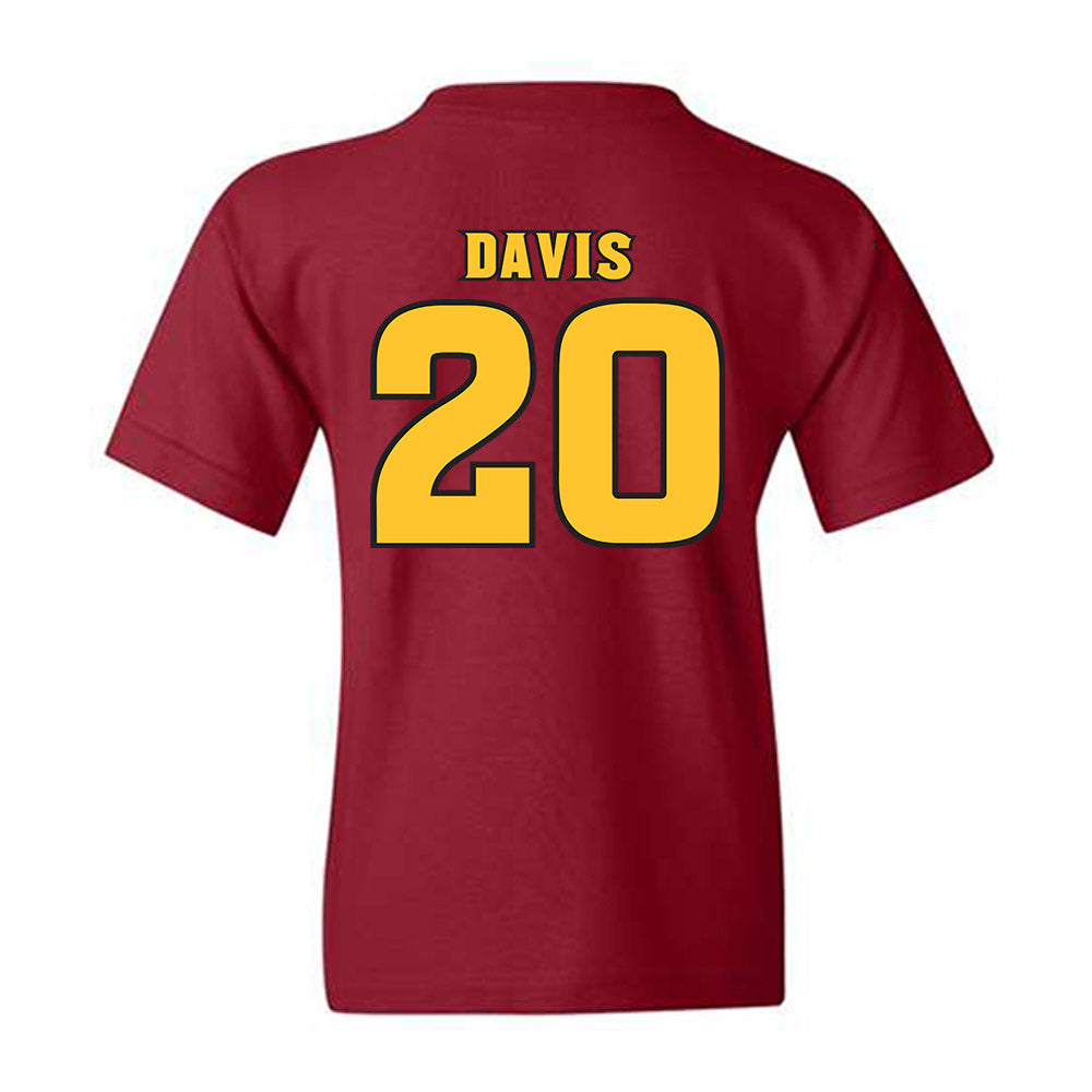 Arizona State - NCAA Softball : Takyla Davis - Replica Shersey Youth T-Shirt-1