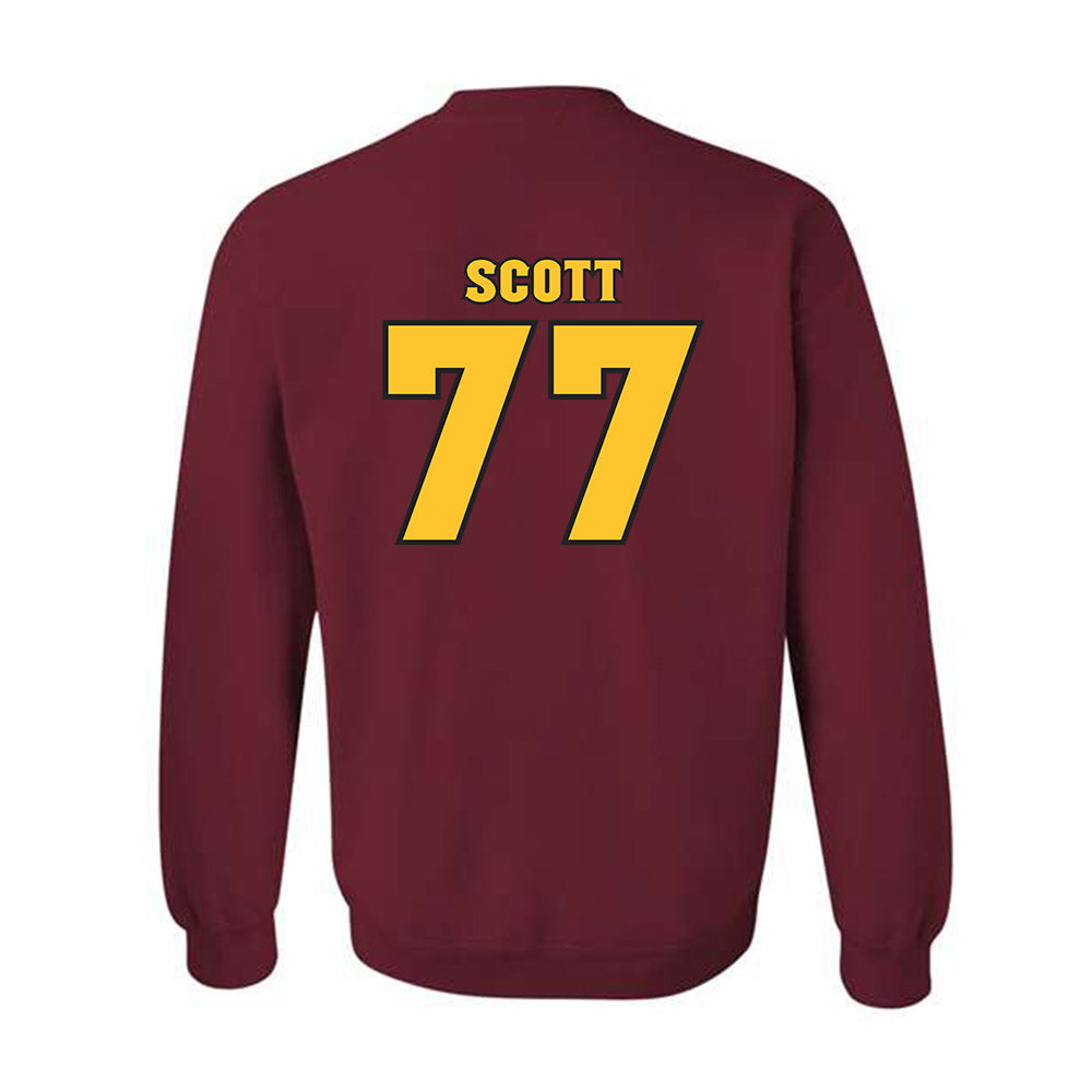 Arizona State - NCAA Football : Kyle Scott - Replica Shersey Crewneck Sweatshirt-1