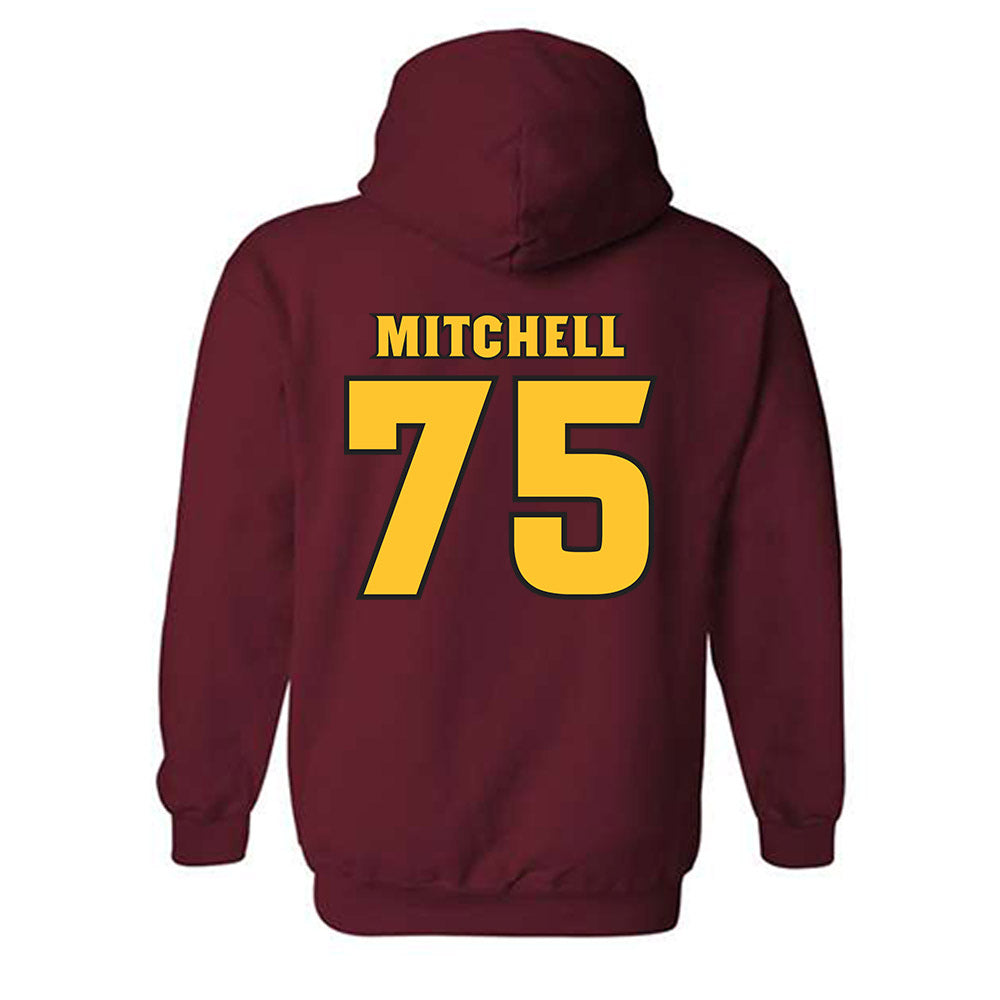 Arizona State - NCAA Football : Jarmaine Mitchell - Replica Shersey Hooded Sweatshirt-1