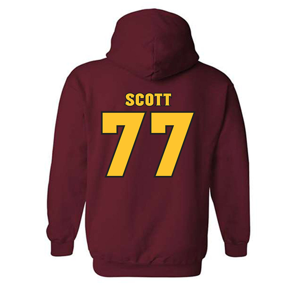 Arizona State - NCAA Football : Kyle Scott - Replica Shersey Hooded Sweatshirt-1