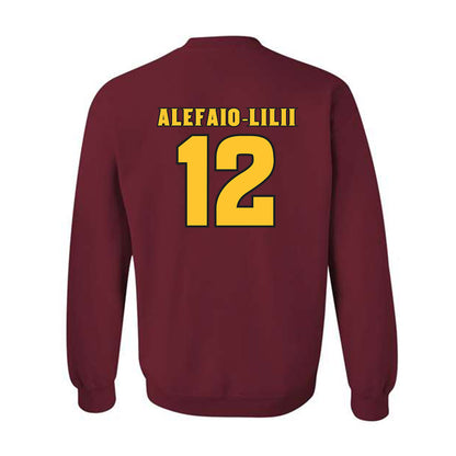 Arizona State - NCAA Football : Benjamin Alefaio-Lilii - Replica Shersey Crewneck Sweatshirt-1