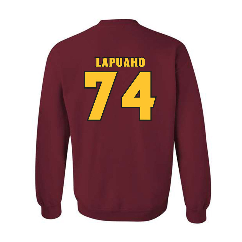 Arizona State - NCAA Football : Siosaia Lapuaho - Replica Shersey Crewneck Sweatshirt-1