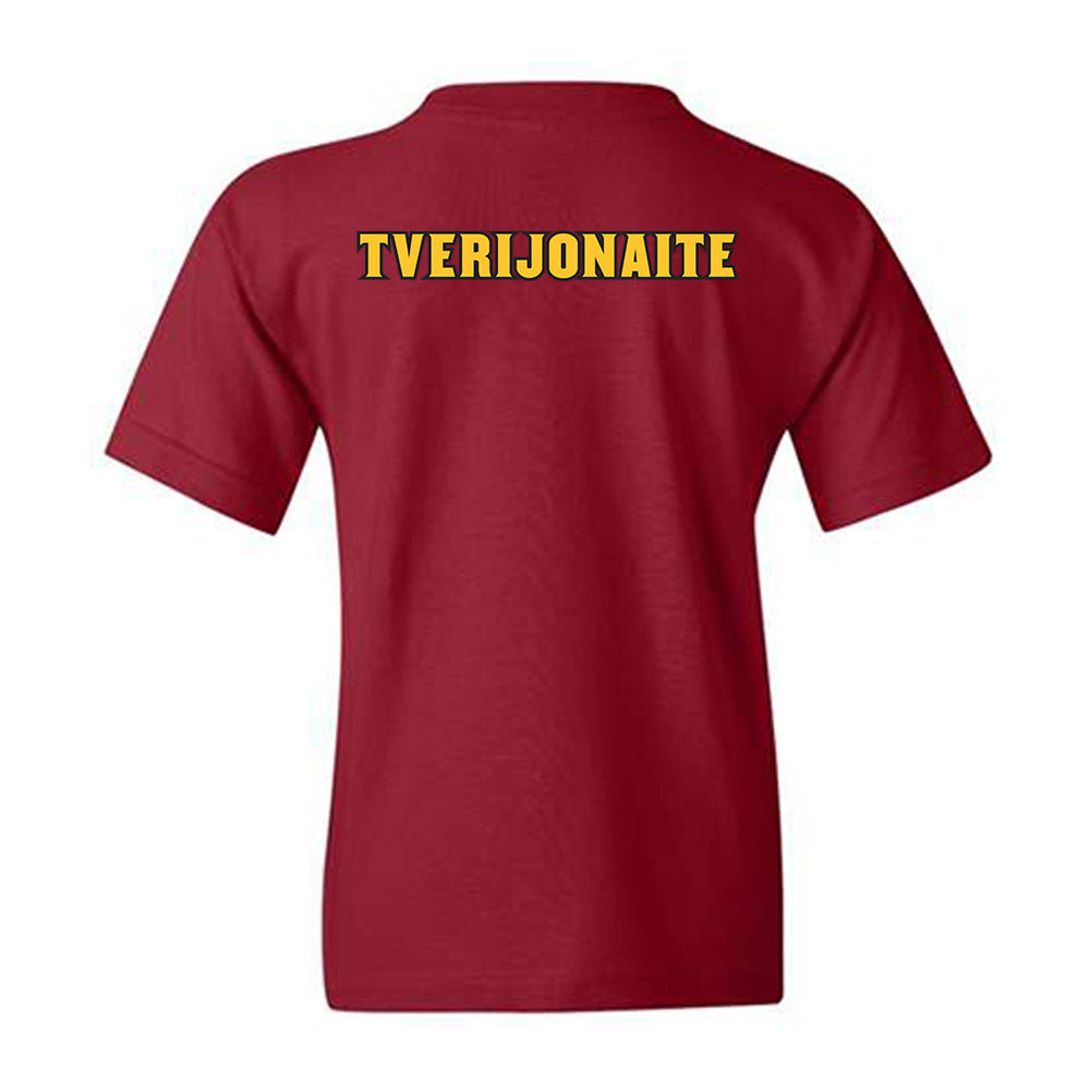 Arizona State - NCAA Women's Tennis : Emilija Tverijonaite - Replica Shersey Youth T-Shirt-1