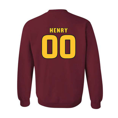 Arizona State - NCAA Women's Lacrosse : Gabriella Henry - Replica Shersey Crewneck Sweatshirt-1