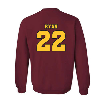 Arizona State - NCAA Women's Basketball : Ella Ryan - Replica Shersey Crewneck Sweatshirt-1