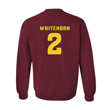 Arizona State - NCAA Women's Basketball : Ruby Whitehorn - Replica Shersey Crewneck Sweatshirt-1
