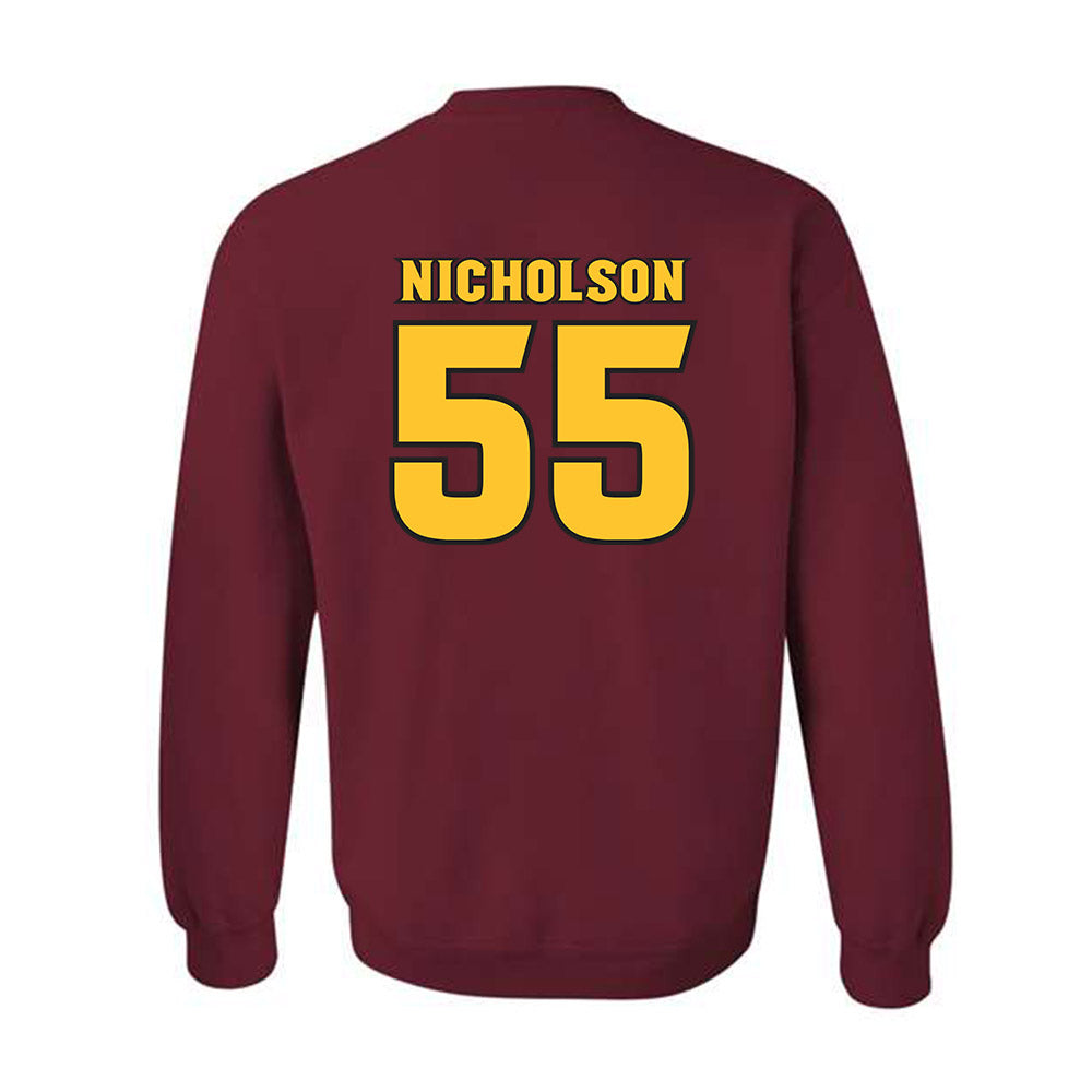 Arizona State - NCAA Football : Niniva Nicholson - Replica Shersey Crewneck Sweatshirt-1