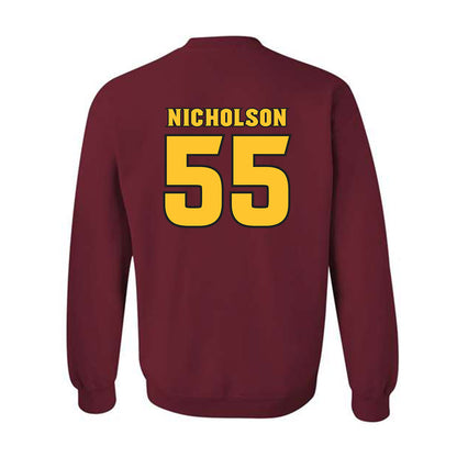 Arizona State - NCAA Football : Niniva Nicholson - Replica Shersey Crewneck Sweatshirt-1