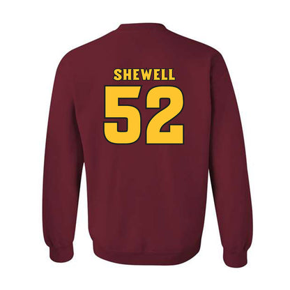 Arizona State - NCAA Football : Ian Shewell - Replica Shersey Crewneck Sweatshirt-1